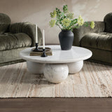 Castello Atenea White Coffee Table - Ornate Home
