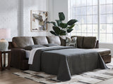 Castille Way Fossil 2-Piece Sleeper Sectional with Left Chaise (Online Special Price) - Ornate Home