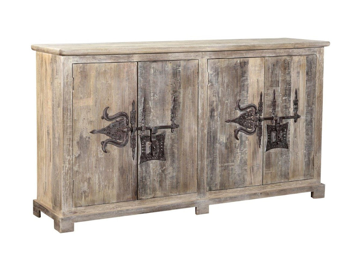 Castillo Antique White Sideboard - Ornate Home