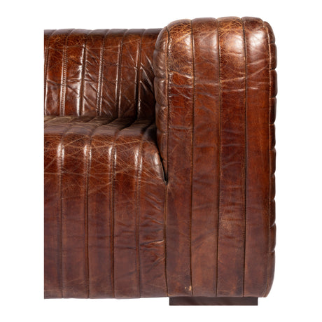 Castle Dark Brown Sofa - Ornate Home