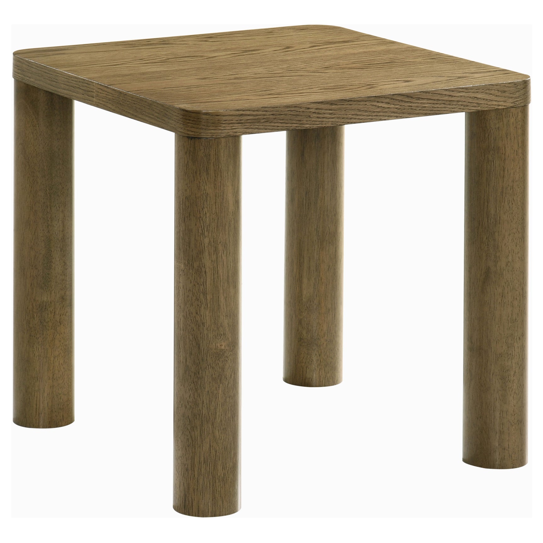 Castlewood Brown Oak 2-piece Cocktail Coffee Table Set - Ornate Home
