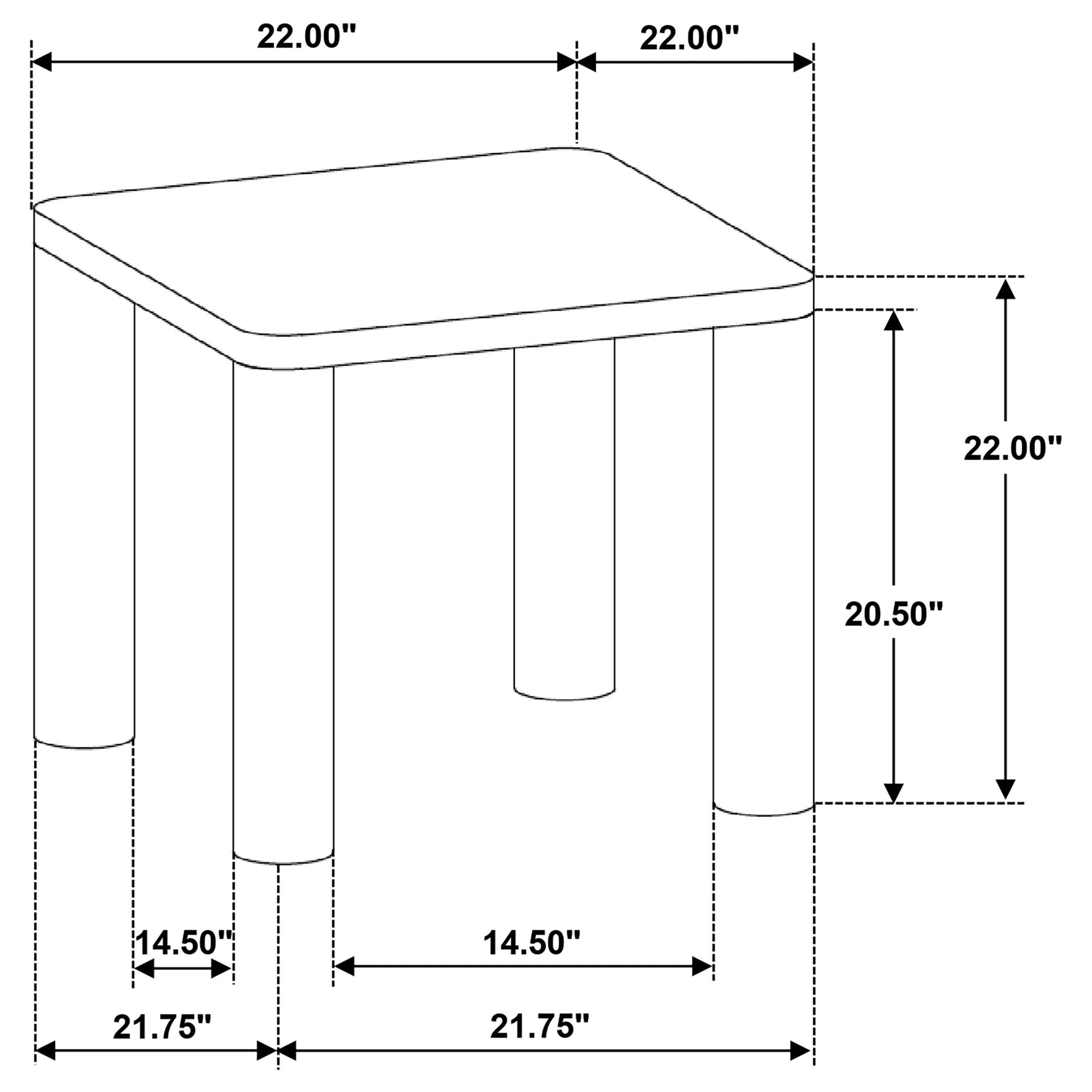 Castlewood Brown Oak 3-piece Cocktail Coffee Table Set - Ornate Home