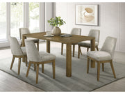 Castlewood Brown Oak 7-piece Dining Room Set - Ornate Home