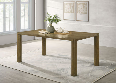 Castlewood Brown Oak Dining Room Table - Ornate Home