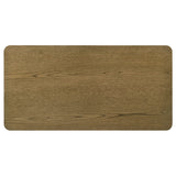 Castlewood Brown Oak Engineered Wood Cocktail Coffee Table - Ornate Home