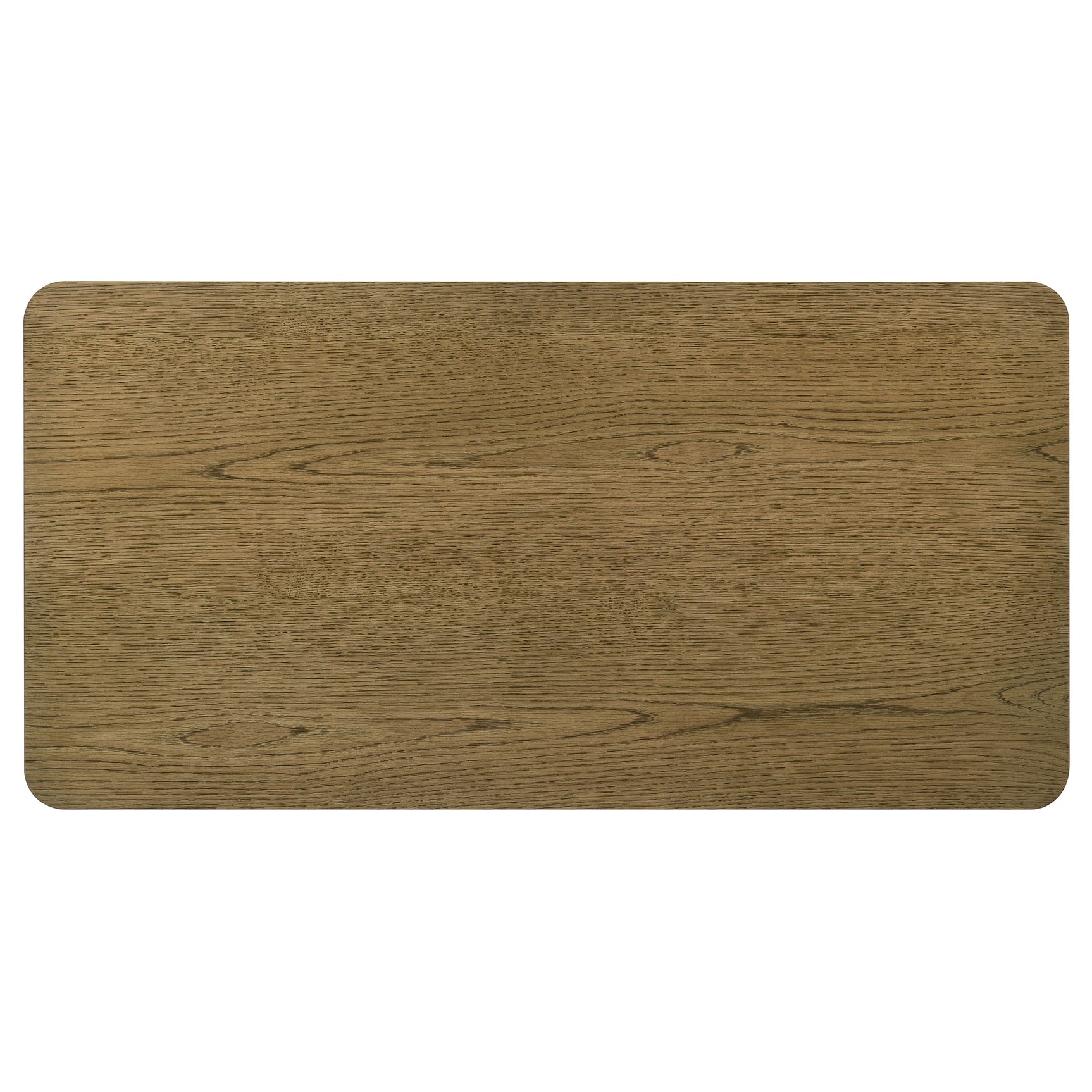 Castlewood Brown Oak Engineered Wood Cocktail Coffee Table - Ornate Home
