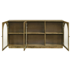 Castlewood Brown Oak Sideboard - Ornate Home