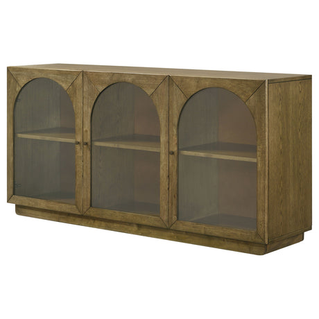 Castlewood Brown Oak Sideboard - Ornate Home