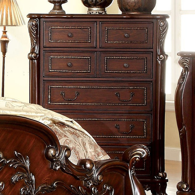 Castlewood Cherry Chest - Ornate Home