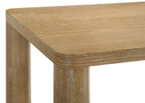 Castlewood Washed Oak 2-piece Cocktail Coffee Table Set - Ornate Home