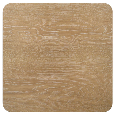 Castlewood Washed Oak Engineered Wood Accent Side End Table - Ornate Home