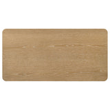 Castlewood Washed Oak Engineered Wood Cocktail Coffee Table - Ornate Home