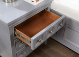 Castlile Gray 4 Pc. Queen Bedroom Set - Ornate Home