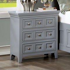 Castlile Gray 5 Pc. Queen Bedroom Set w/ Chest - Ornate Home