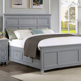 Castlile Gray Cal.King Bed - Ornate Home
