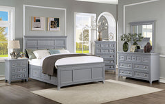 Castlile Gray Cal.King Bed - Ornate Home