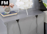 Castlile Gray Nightstand - Ornate Home