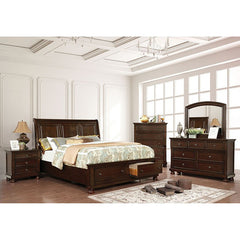 Castor Brown Cherry Mirror - Ornate Home