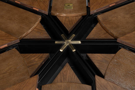 Casual Jupe Brown Dining Table - Ornate Home