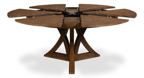 Casual Jupe Brown Dining Table - Ornate Home