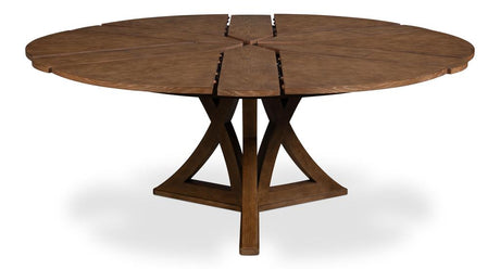 Casual Jupe Brown Dining Table - Ornate Home