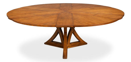 Casual Jupe Brown Dining Table - Ornate Home