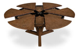 Casual Jupe Brown Dining Table - Ornate Home
