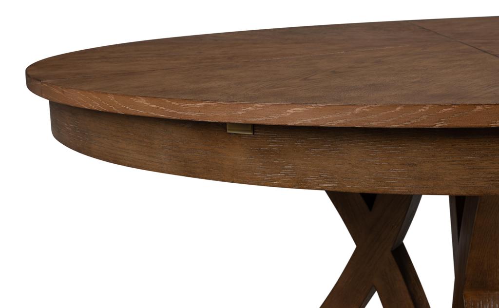 Casual Jupe Brown Dining Table - Ornate Home