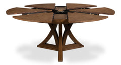 Casual Jupe Brown Dining Table - Ornate Home