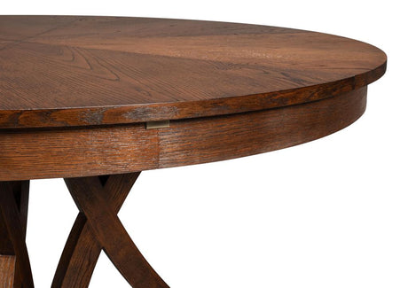 Casual Jupe Brown Dining Table - Ornate Home