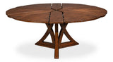 Casual Jupe Brown Dining Table - Ornate Home