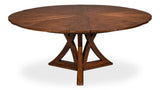 Casual Jupe Brown Dining Table - Ornate Home
