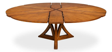 Casual Jupe Brown Dining Table - Ornate Home