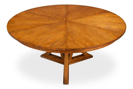 Casual Jupe Brown Dining Table - Ornate Home
