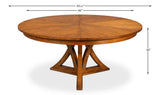 Casual Jupe Brown Dining Table - Ornate Home
