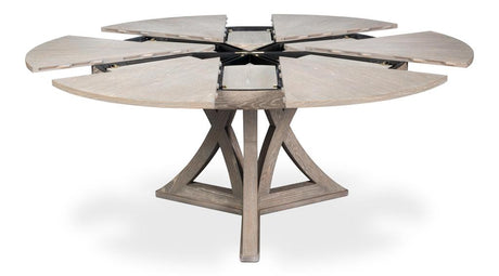 Casual Jupe Grey Dining Table - Ornate Home