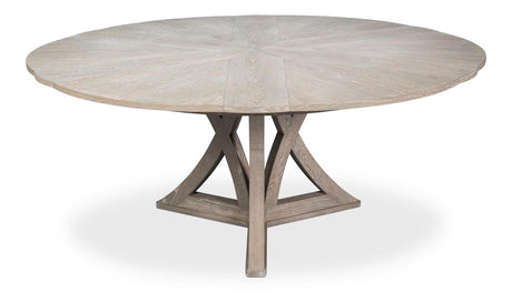Casual Jupe Grey Dining Table - Ornate Home