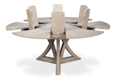 Casual Jupe Grey Dining Table - Ornate Home
