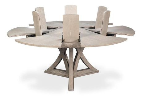 Casual Jupe Grey Dining Table - Ornate Home
