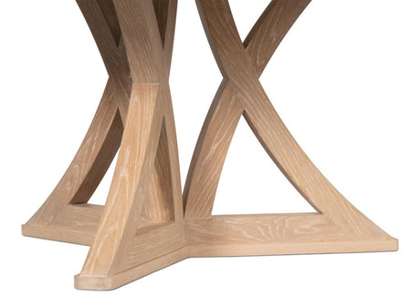 Casual Jupe Natural Dining Table - Ornate Home