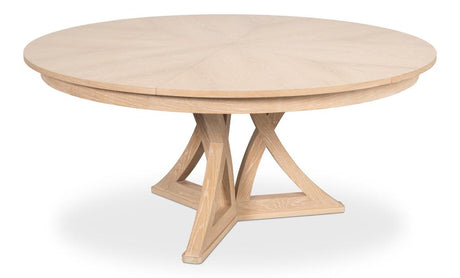 Casual Jupe Natural Dining Table - Ornate Home