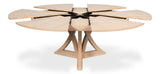 Casual Jupe Natural Dining Table - Ornate Home