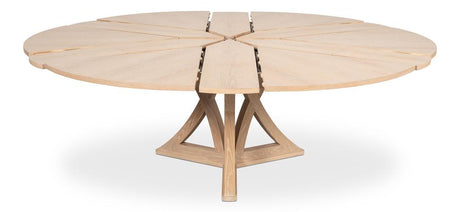 Casual Jupe Natural Dining Table - Ornate Home
