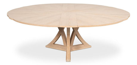 Casual Jupe Natural Dining Table - Ornate Home