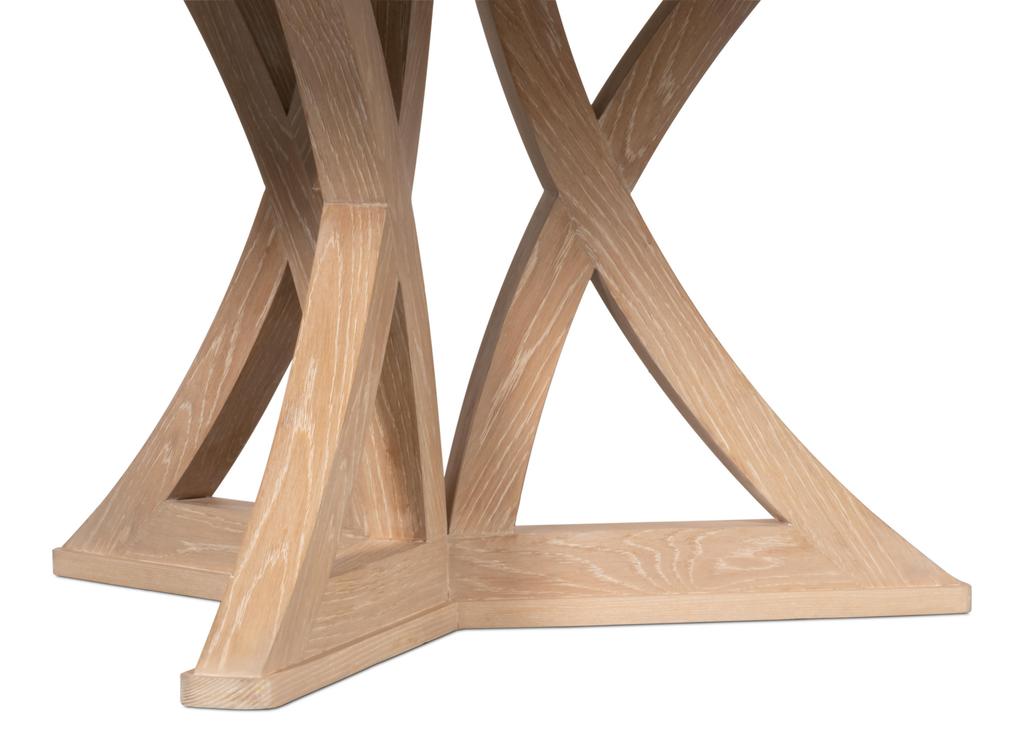 Casual Jupe Natural Dining Table - Ornate Home
