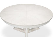 Casual Jupe White Dining Table - Ornate Home