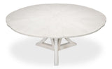 Casual Jupe White Dining Table - Ornate Home