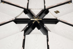 Casual Jupe White Dining Table - Ornate Home