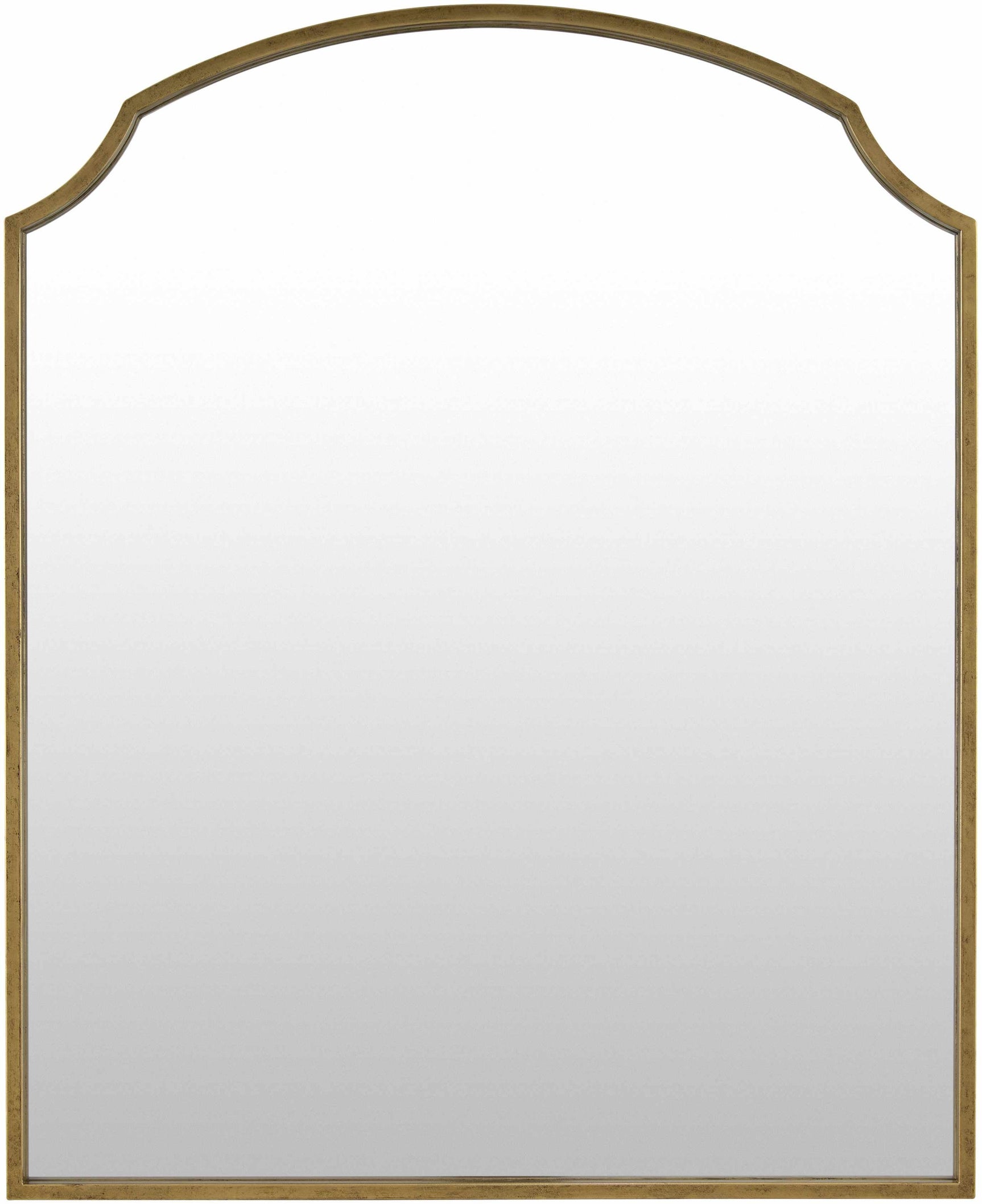 Catai Gold Mirror with Iron Base - Ornate Home