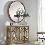 Catali Ivory Stone Console Table - Ornate Home